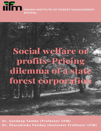 Social Welfare Or Profits Pricing Dilemma Of A State Forest Corporation